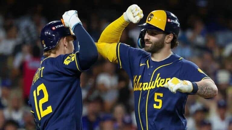 Cerveceros de Milwaukee avanzan a la Serie Mundial tras vencer a los Dodgers