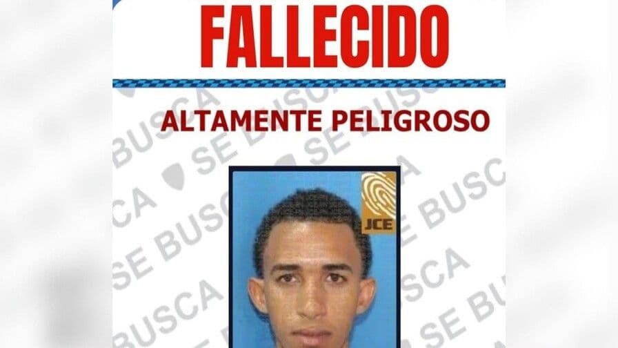 Policía Nacional abate a presunto implicado en asesinato en Nagua