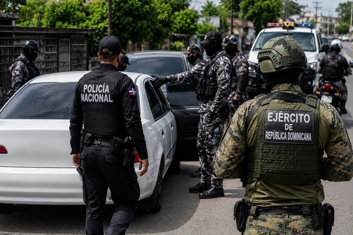 República Dominicana realiza más de 600,000 operativos policiales semanales