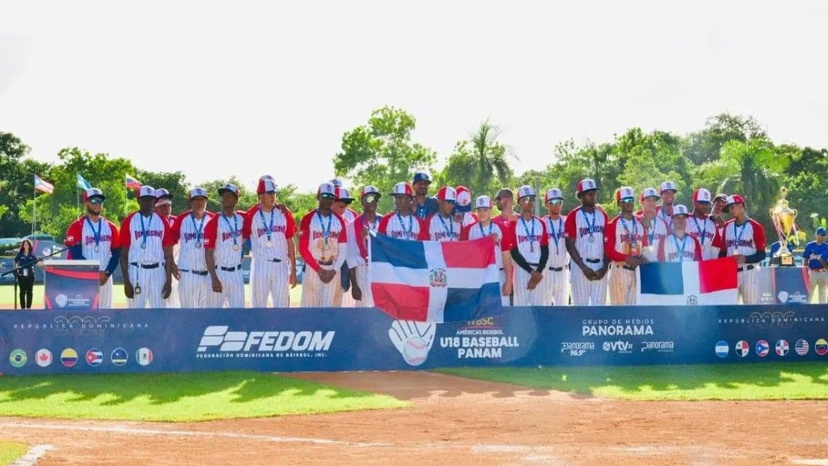 República Dominicana clasifica por primera vez a la Copa Mundial de Béisbol U18