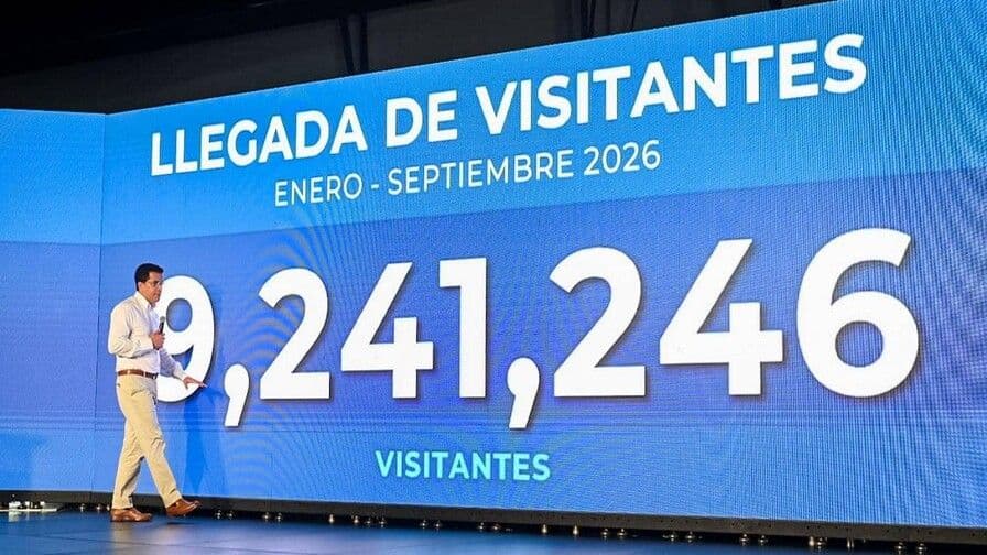 República Dominicana recibe más de 9.2 millones de visitantes hasta septiembre