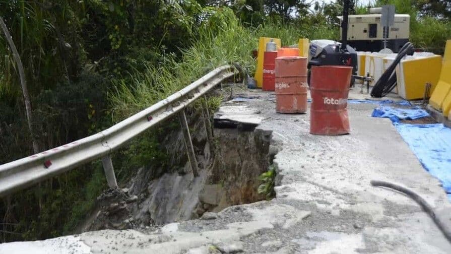 Malestar por lentitud en reparación de carretera Casabito-Constanza