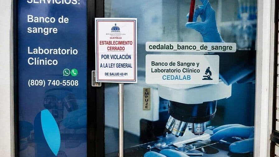 Salud Pública clausura banco de sangre por incumplimientos normativos