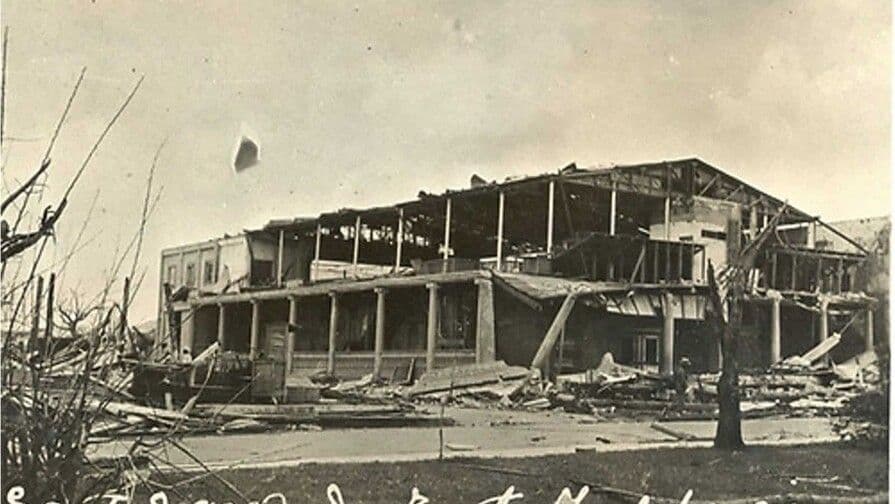 El impacto del ciclón San Zenón en Santo Domingo: un cambio histórico