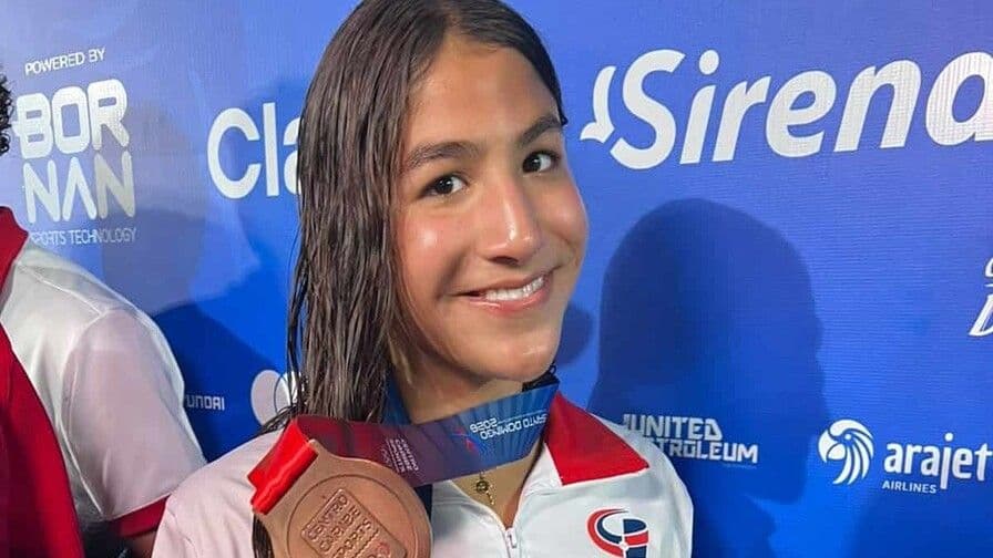 Natación dominicana logra medallas inéditas en Juegos Centroamericanos 2026