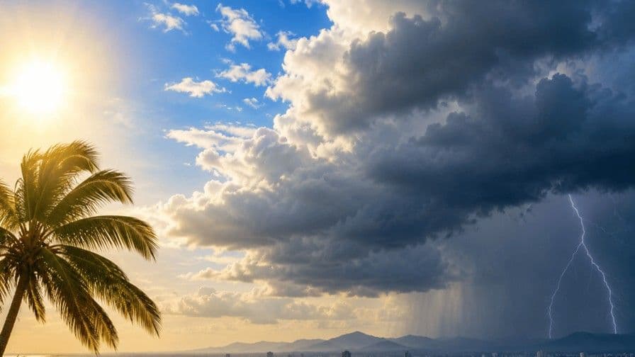 Formación de la tormenta tropical Fay y pronóstico meteorológico en República Dominicana
