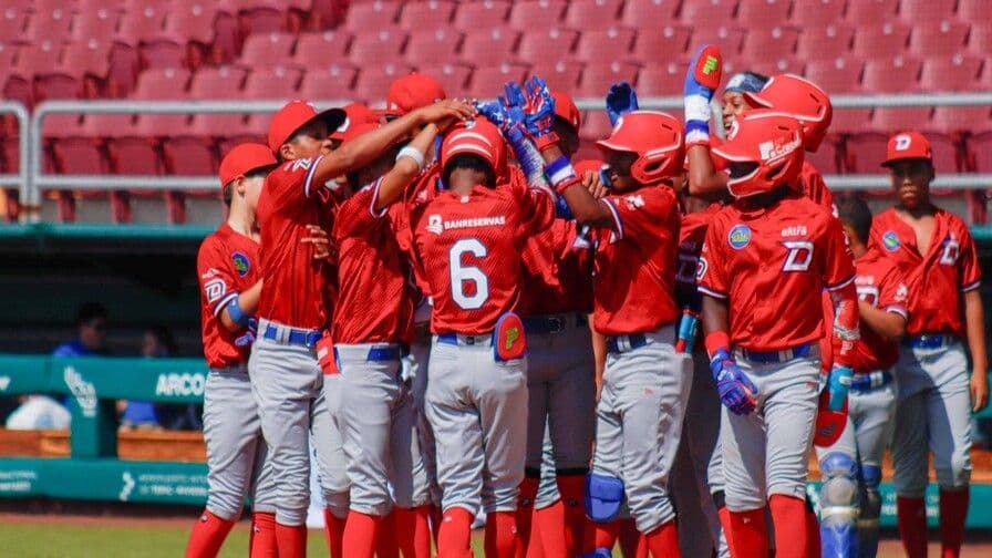 República Dominicana vence 11-1 a México Rojo en Serie del Caribe Kids