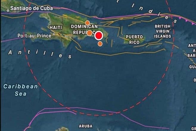 Sismos en el sur y suroeste de República Dominicana generan preocupación