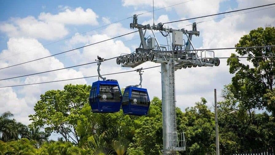 Mantenimiento deja fuera de servicio al Teleférico de Los Alcarrizos
