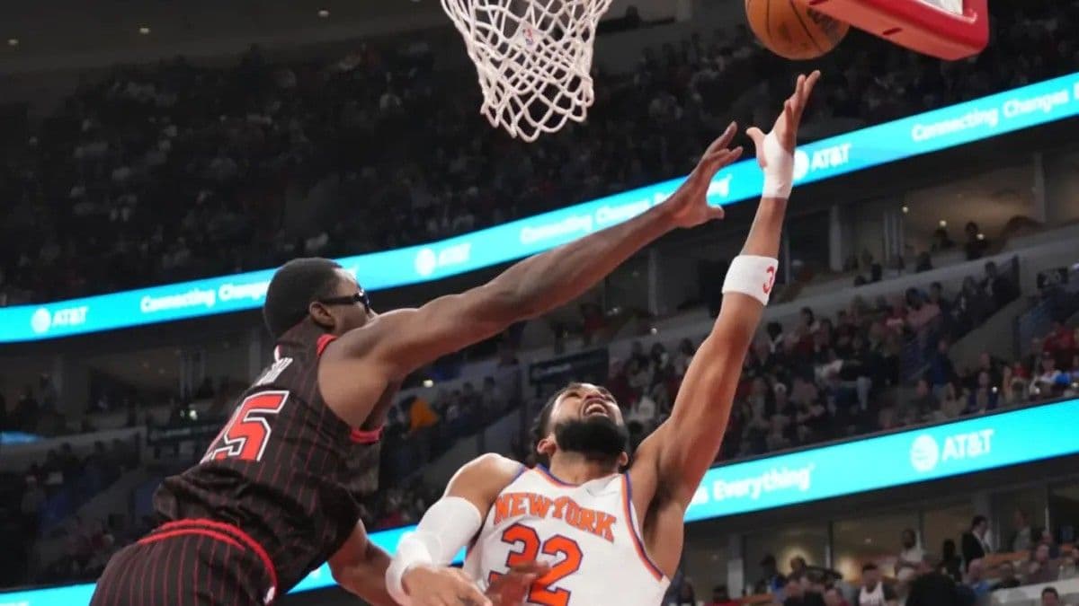Los Knicks vencen a los Bulls en un emocionante encuentro