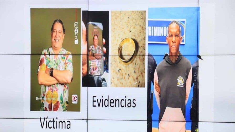 Detenido presunto autor del robo a Kenny Grullón