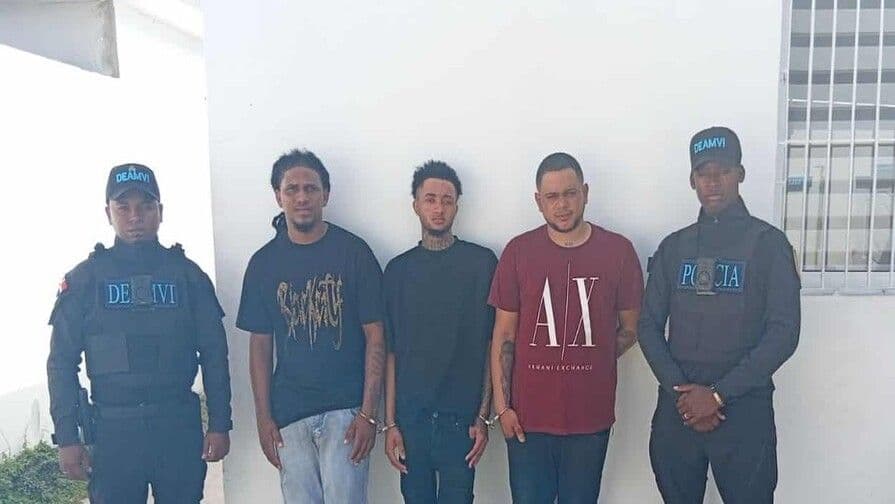 Tres hombres arrestados por violación sexual en San Pedro de Macorís