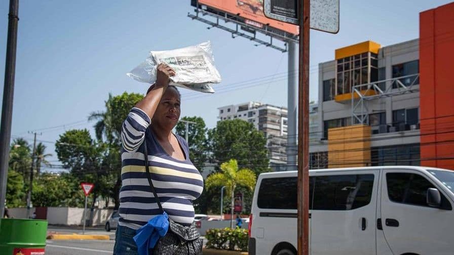República Dominicana registra temperatura récord de 39.9 grados Celsius
